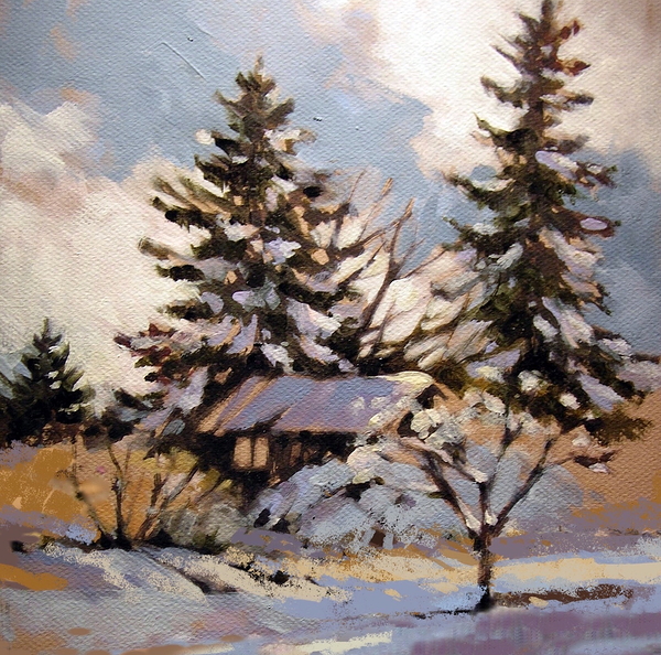Snowed In  by Kathy Gale Art Prints