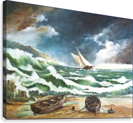 Sea Canvas Print