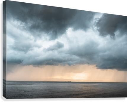 La tempete Canvas Print