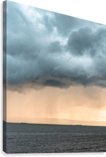 La tempete Canvas Print