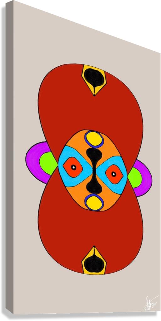 Masque - Mask Canvas Print