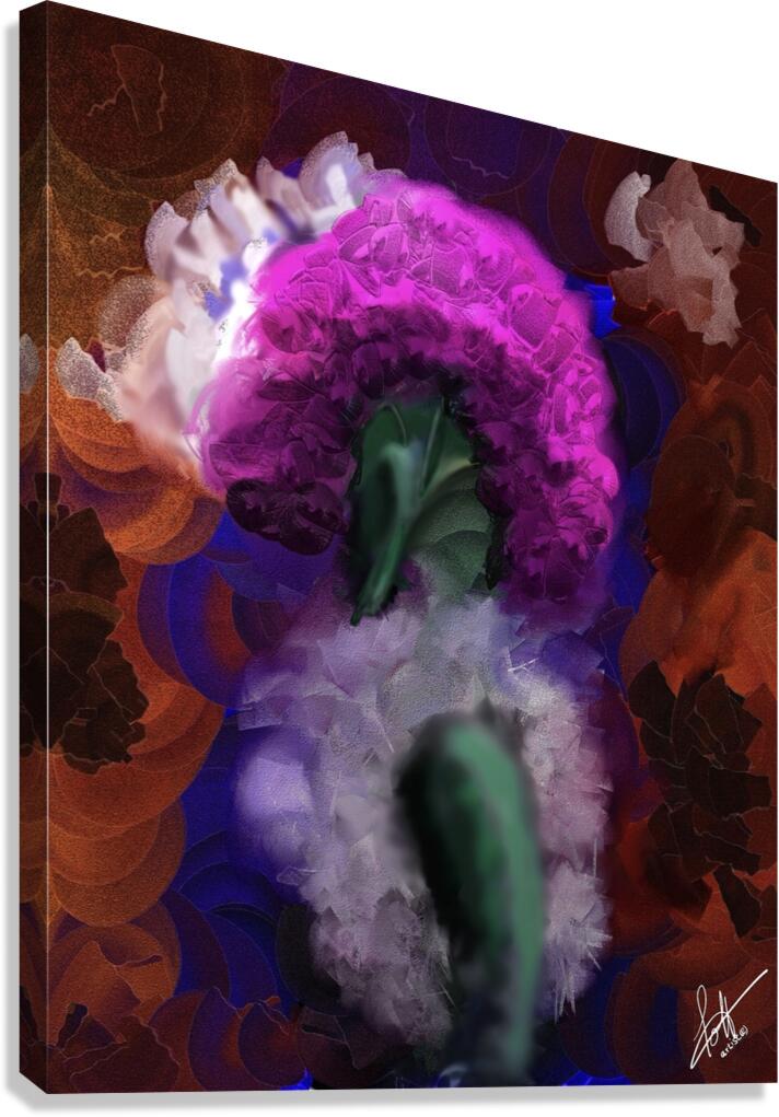 Fleurs - Flowers Canvas Print