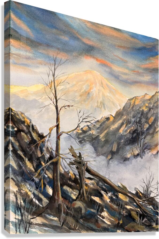 Mighty Mount Cook Canvas Print