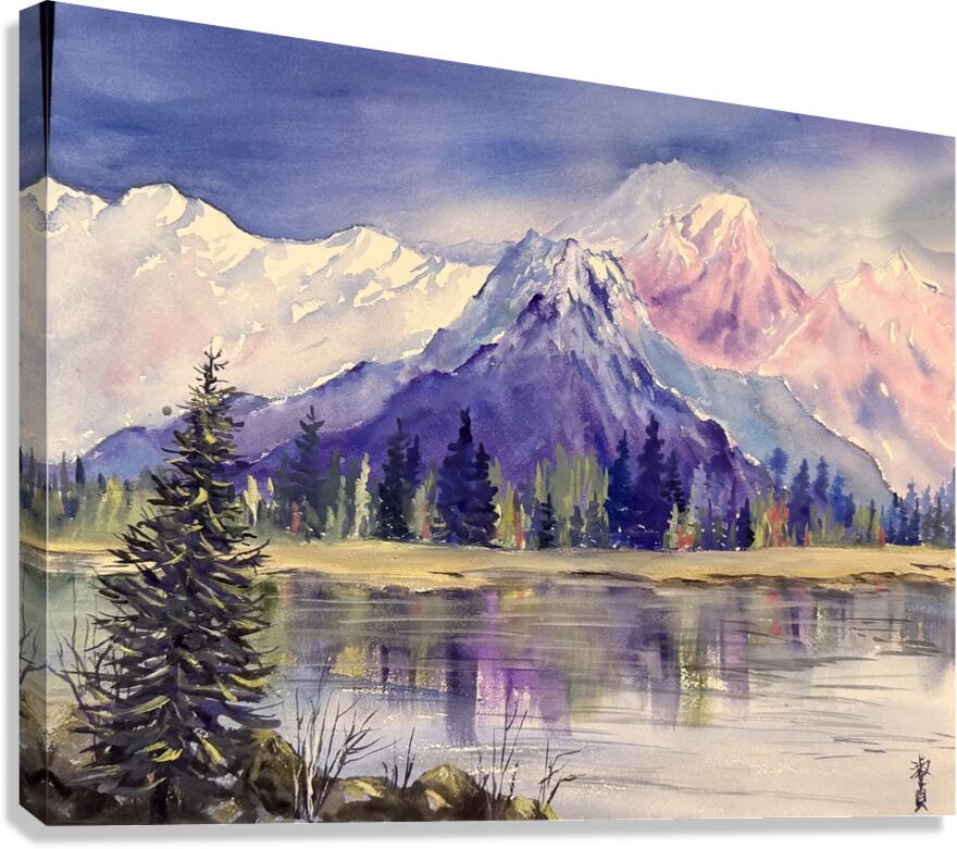 Winter Color Canvas Print