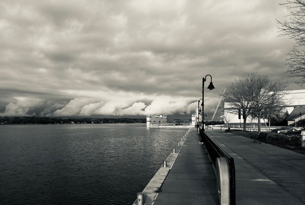 Sturgeon Bay Clouds Print