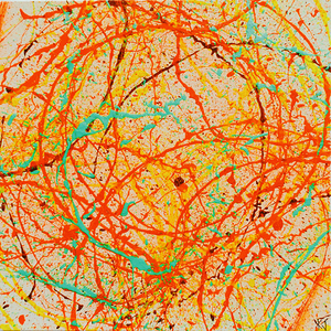 Circling In Vibrant