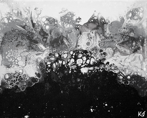 Growth Black and White by aka KJ