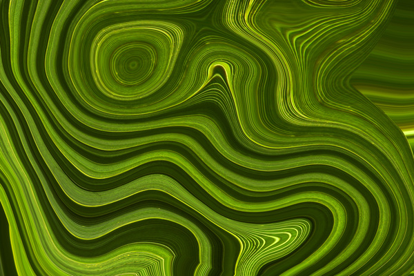 Green abstract liquify background close up by MVP