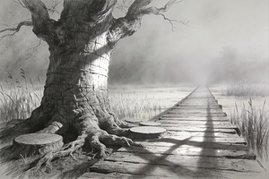 Pencil Landscape 11
