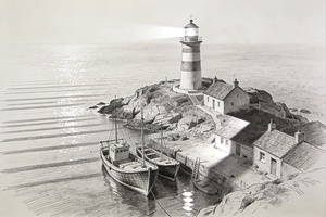 Pencil Landscape 16