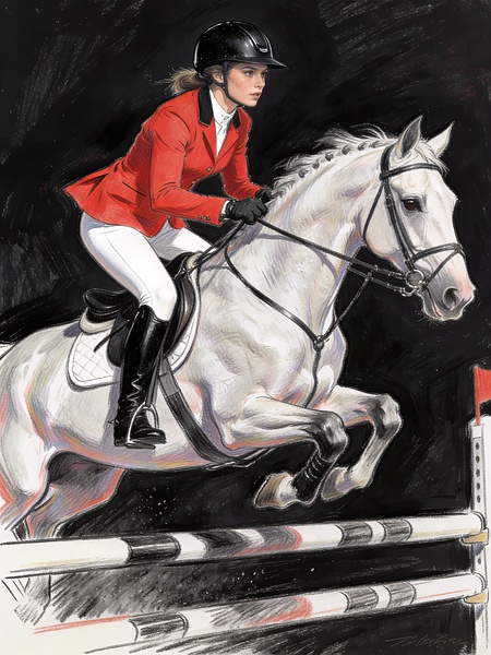 Rider 4 Print