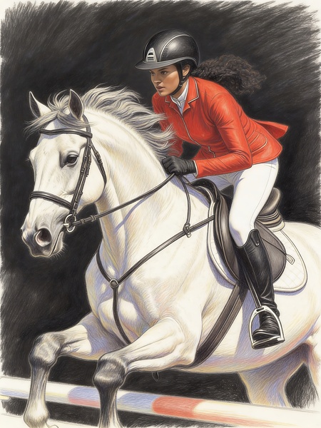 Rider 2 Print