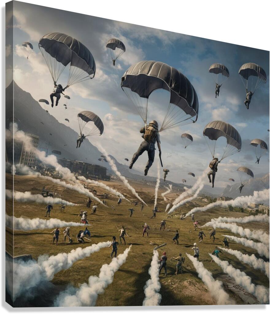 Pubg Canvas Print