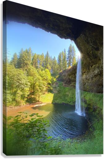Silver Falls Oregon Canvas Print