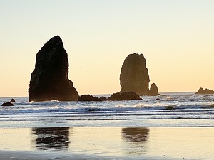 Cannon Beach Rocks Oregon