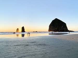 Cannon Beach Sunset Oregon