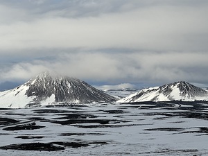 Mountain Near Dettifoss Iceland