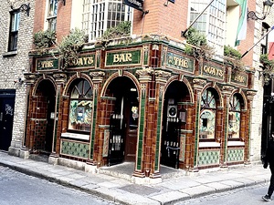 Quays Bar in Dublin Ireland