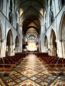 St Patrick Cathedral in Dublin Ireland