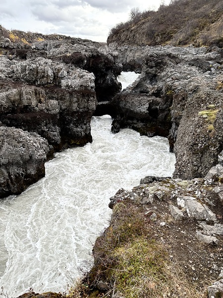Hraunfossar 1 Iceland Print