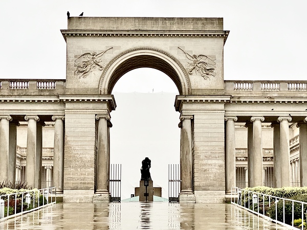 The Thinker in San Francisco California Print