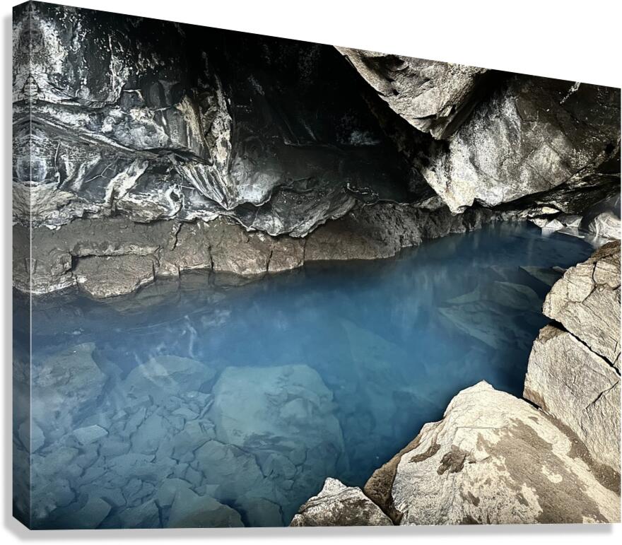 Grjotagja Iceland Canvas Print