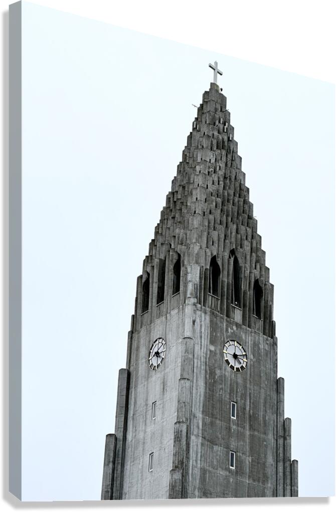 Hallgrimskirkja Reykjavik Iceland Canvas Print