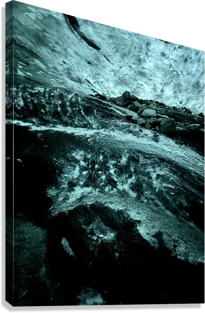 Ice Cave at Vatnajokull 6 Iceland Canvas Print