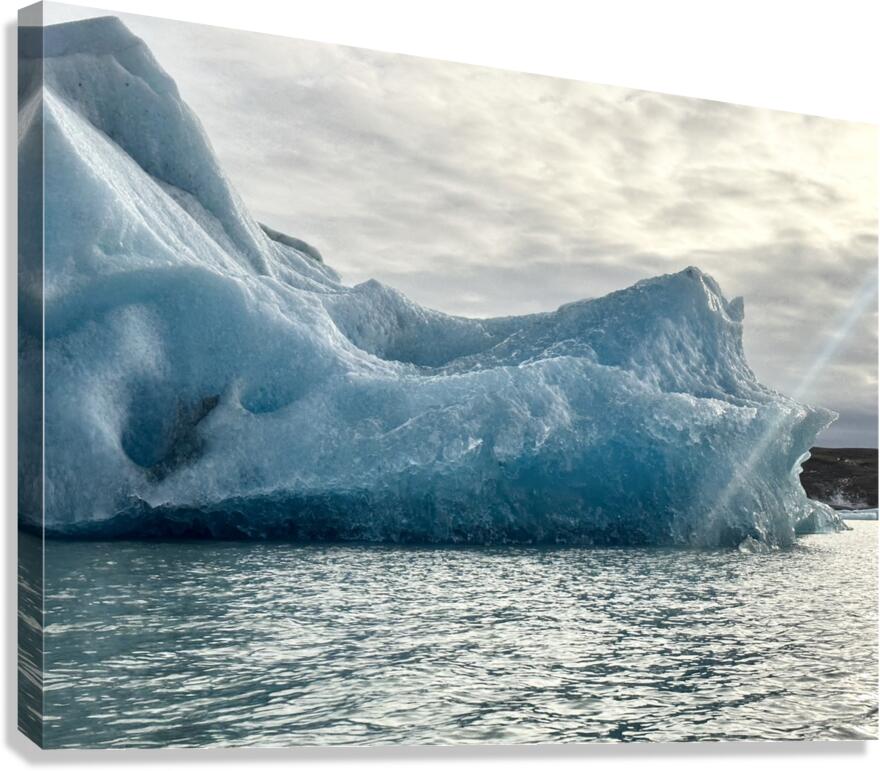 Vatnajokull Glacier 1 Iceland Canvas Print