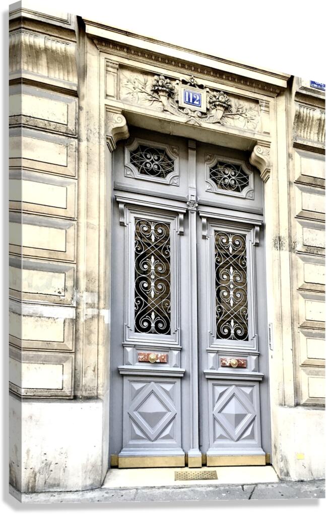 Paris Door 2 Canvas Print