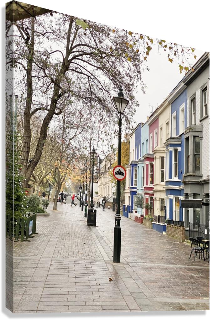 Notting Hill in London United Kingdom Canvas Print
