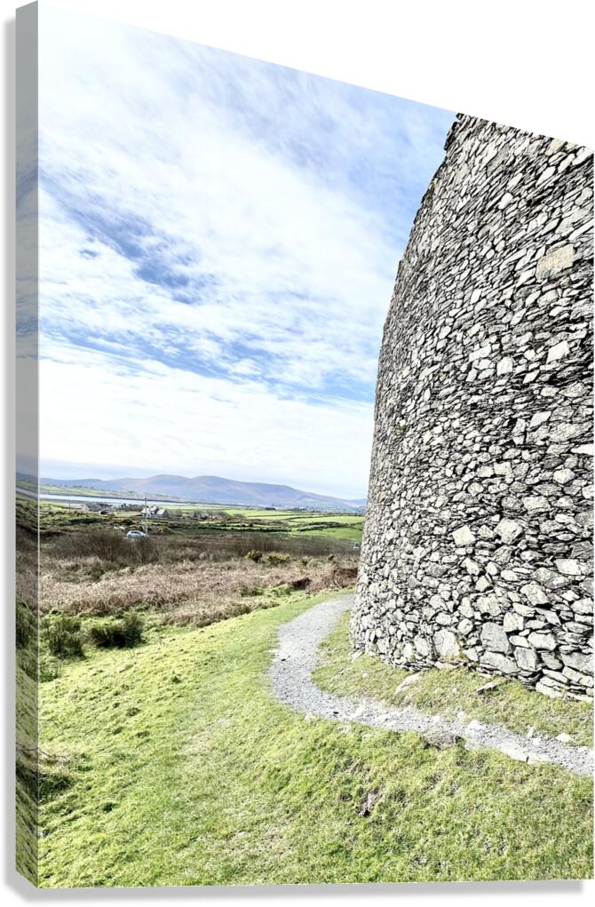 Cahergall Stone Fort Ireland Canvas Print