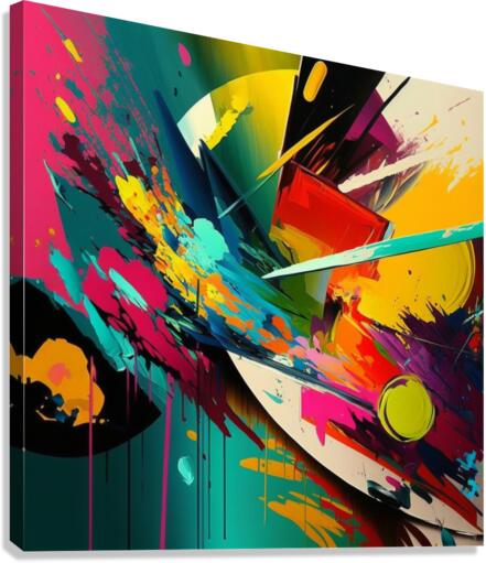 Abstract  wall art   Canvas Print
