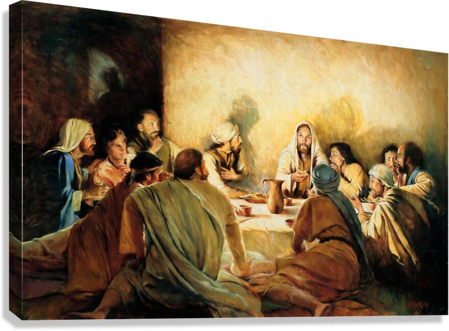 Last Supper Canvas Print