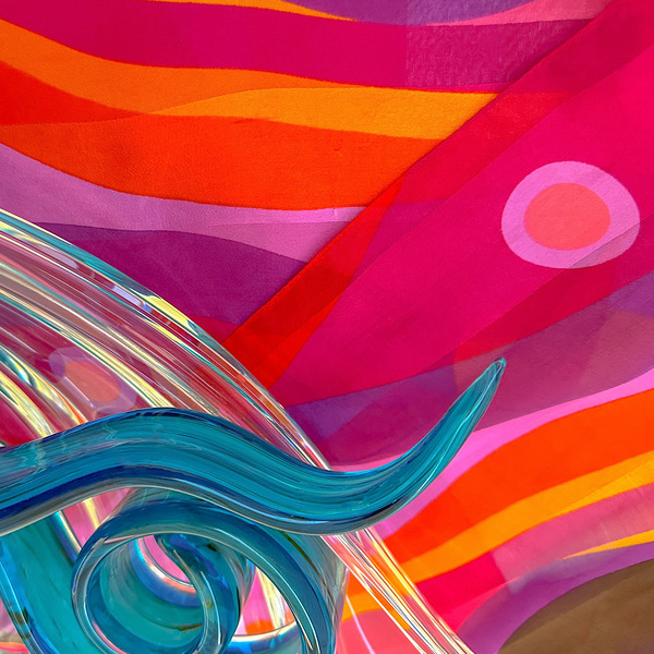 SUN HEAT AND WAVES Print