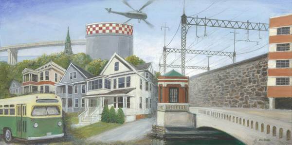 First Chapters - Other Places Series - 12X24 by Rick Kuhn