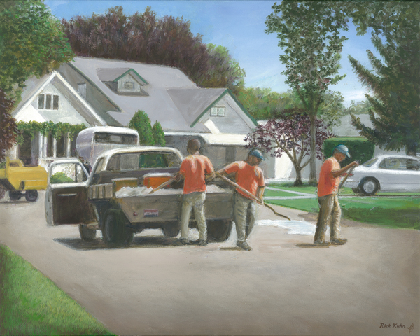 New Face - In Idaho Series -16X20 by Rick Kuhn