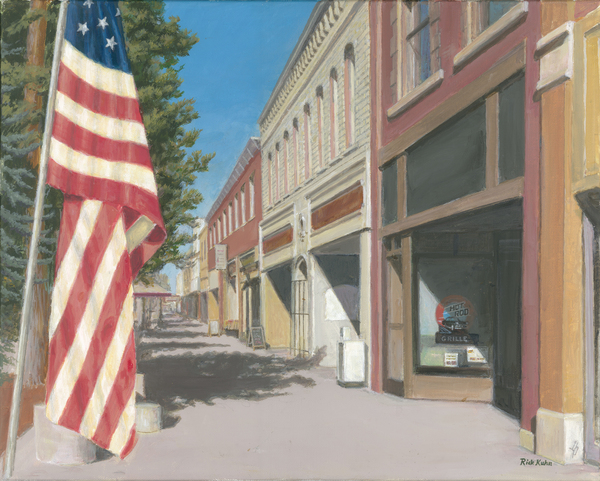 Presidents Day - In Idaho Series - 16x20 by Rick Kuhn