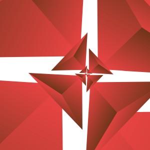 Trendy Polygen Art Print