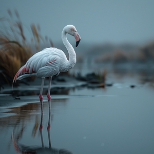 White Flamingo