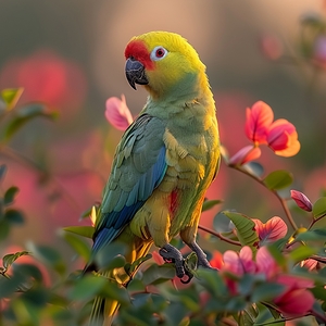 Lovely Parrot
