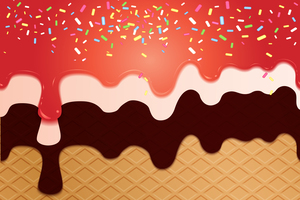 Cherry Jubilee Waffle