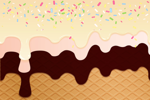 Almond Brittle Waffle