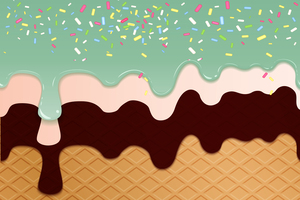 Cookies and Cream Waffle