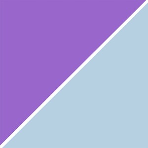 Amethyst and Powder Blue Abstract