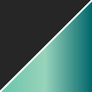 Black and Jade Foil Abstract