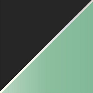 Black and Mint Green Abstract
