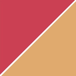 Brick Red and Tan Abstract