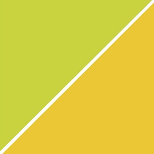 Chartreuse and Gold Abstract