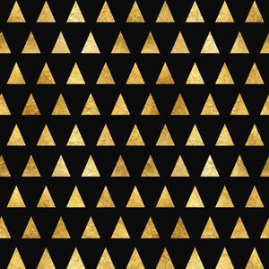 Gold Paper Texture Triangle